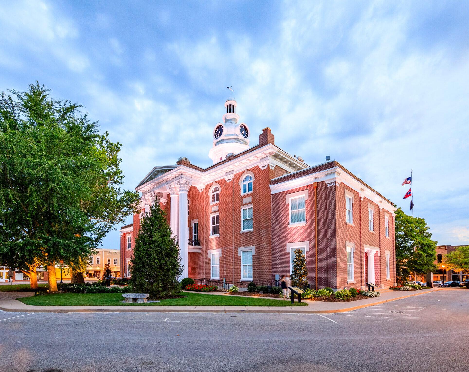 Rutherford County Courthouse in Murfreesboro, Tennessee